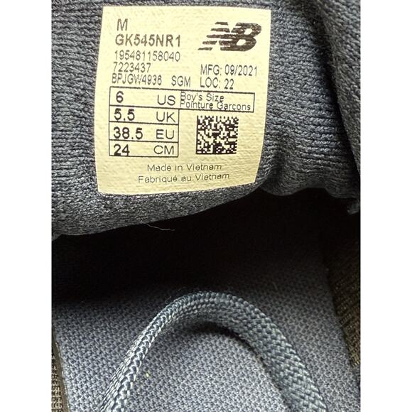 New Balance Dynasoft 545 V1 Hook and Loop Running Shoe - Size 6 - Picture 9 of 9